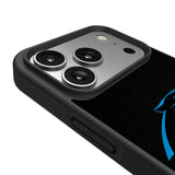 Carolina Panthers Personalized Stripe Bump Phone Case for Apple iPhone
