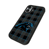 Carolina Panthers Plaid MagSafe Compatible Phone Case for Apple iPhone