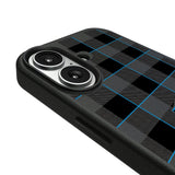 Carolina Panthers Plaid MagSafe Compatible Phone Case for Apple iPhone
