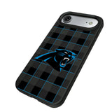 Carolina Panthers Plaid MagSafe Compatible Phone Case for Apple iPhone