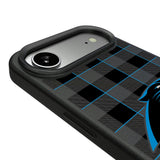 Carolina Panthers Plaid MagSafe Compatible Phone Case for Apple iPhone