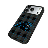 Carolina Panthers Plaid MagSafe Compatible Phone Case for Apple iPhone
