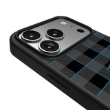 Carolina Panthers Plaid MagSafe Compatible Phone Case for Apple iPhone
