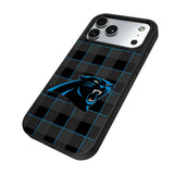 Carolina Panthers Plaid MagSafe Compatible Phone Case for Apple iPhone