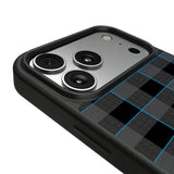 Carolina Panthers Plaid MagSafe Compatible Phone Case for Apple iPhone