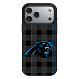 Carolina Panthers Plaid MagSafe Compatible Phone Case for Apple iPhone