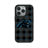 Carolina Panthers Plaid MagSafe Compatible Phone Case for Apple iPhone
