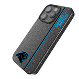 Carolina Panthers Sidebar Black Bling Phone Case for Apple iPhone
