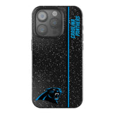 Carolina Panthers Sidebar Black Bling Phone Case for Apple iPhone