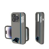 Carolina Panthers Sidebar Soft Touch Phone Case for Apple iPhone
