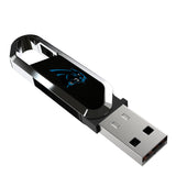 Carolina Panthers Solid USB 64GB Clip Style Flash Drive
