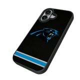 Carolina Panthers Stripe Bump Phone Case for Apple iPhone