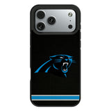 Carolina Panthers Stripe Bump Phone Case for Apple iPhone