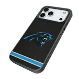 Carolina Panthers Stripe Bump Phone Case for Apple iPhone