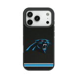 Carolina Panthers Stripe Bump Phone Case for Apple iPhone