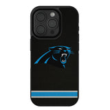 Carolina Panthers Stripe Bump Phone Case for Apple iPhone