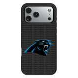 Carolina Panthers Text Backdrop Bump Phone Case for Apple iPhone