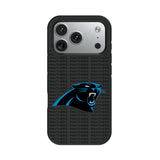 Carolina Panthers Text Backdrop Bump Phone Case for Apple iPhone