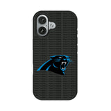 Carolina Panthers Text Backdrop Bump Phone Case for Apple iPhone