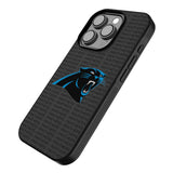 Carolina Panthers Text Backdrop Bump Phone Case for Apple iPhone