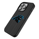 Carolina Panthers Text Backdrop Bump Phone Case for Apple iPhone