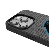 Carolina Panthers Text Backdrop Bump Phone Case for Apple iPhone