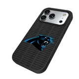 Carolina Panthers Text Backdrop Bump Phone Case for Apple iPhone
