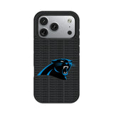 Carolina Panthers Text Backdrop Bump Phone Case for Apple iPhone