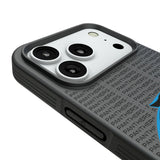 Carolina Panthers Text Backdrop Bump Phone Case for Apple iPhone