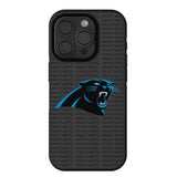 Carolina Panthers Text Backdrop Bump Phone Case for Apple iPhone