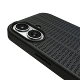 Carolina Panthers Text Backdrop MagSafe Compatible Phone Case for Apple iPhone