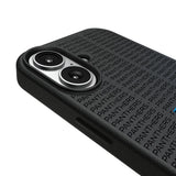 Carolina Panthers Text Backdrop MagSafe Compatible Phone Case for Apple iPhone