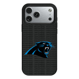Carolina Panthers Text Backdrop MagSafe Compatible Phone Case for Apple iPhone