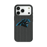 Carolina Panthers Text Backdrop MagSafe Compatible Phone Case for Apple iPhone