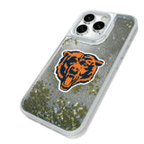 Chicago Bears 1946 Historic Collection Linen Glitter Phone Case for Apple iPhone