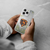 Chicago Bears 1946 Historic Collection Linen Glitter Phone Case for Apple iPhone