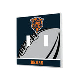Chicago Bears 1946 Historic Collection Passtime Hidden-Screw Light Switch Plate