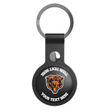 Chicago Bears 1946 Historic Collection Personalized Insignia Black Airtag Holder