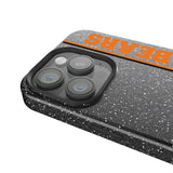 Chicago Bears 1946 Historic Collection Sidebar Black Bling Phone Case for Apple iPhone