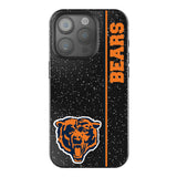 Chicago Bears 1946 Historic Collection Sidebar Black Bling Phone Case for Apple iPhone