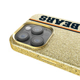 Chicago Bears 1946 Historic Collection Sidebar Bling Phone Case for Apple iPhone