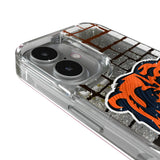 Chicago Bears Brick Glitter Phone Case for Apple iPhone