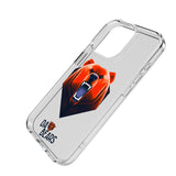 Chicago Bears Deco Clear Phone Case for Apple iPhone
