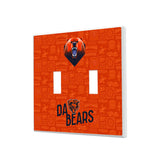 Chicago Bears Deco Hidden-Screw Light Switch Plate