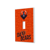 Chicago Bears Deco Hidden-Screw Light Switch Plate
