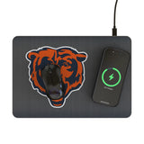 Chicago Bears Linen 15-Watt Wireless Charger and Mouse Pad