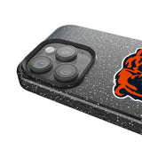 Chicago Bears Linen Black Bling Phone Case for Apple iPhone