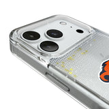 Chicago Bears Linen Glitter Phone Case for Apple iPhone