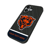 Chicago Bears Personalized EndZone Plus Bump Phone Case for Apple iPhone