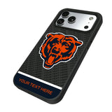 Chicago Bears Personalized EndZone Plus Bump Phone Case for Apple iPhone